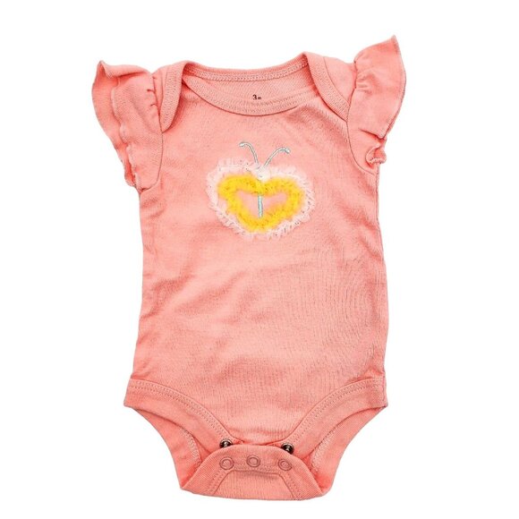 3M Carters Baby Onesie Girl 3-piece Tulle Ruffle Outfit Lightweight Bodysuit set - Picture 5 of 12